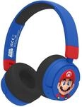 OTL Technologies SM1001 Super Mario Kabellose Kinder-Kopfh&ouml;rer, Blau