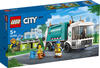 LEGO City Müllabfuhr, Müllwagen Spielzeug mit Mülltonnen für Kinder ab 5 Jahren,