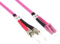 Patchkabel LWL Duplex OM4 (Multimode, 50/125) LC/ST, 3m, Good Connections&reg;