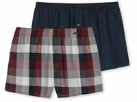 Schiesser Herren 2PACK Boxershorts Unterwäsche, Sortiert 3, XXL