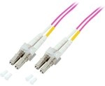 EFB Elektronik Duplex Jumper LC-LC 50/125,OM4,LSZH,Erika violett,2.0mm,2m