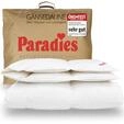 PARADIES Daunendecke 135x200 cm 665g - Gabi 90, Ganzjahresdecke mit 100% Baumwolle +