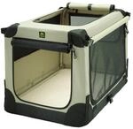 Maelson Soft Kennel faltbare Hundebox -beige - XL 105 - (105 x 72 x 81 cm)
