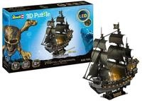 Revell 3D Puzzle Pirates of the Caribbean I Black Pearl I Farbige Nachbildung der