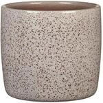 Scheurich Solido, Blumentopf aus Keramik, Farbe: Roccia, 21,2 cm Durchmesser, 19,3 cm