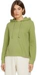 TOM TAILOR Denim Damen Basic Hoodie 1027687, 28720 - New Pea Green, S