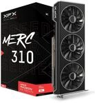 XFX Speedster MERC310 AMD Radeon&trade; RX 7900XTX Black Gaming Grafikkarte 24 GB GDDR6,