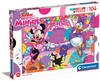 Clementoni 25735 Supercolor Disney Minnie 104 Teile-Puzzle Für Kinder Ab 6 Jahren,