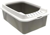 Rotho MyPet Bonnie Katzenklo Katzentoilette Cat Litter Box offen Beige/Wei&szlig;