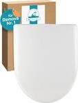 Calmwaters&reg; Antibakterieller WC Sitz f&uuml;r Keramag Renova Nr. 1, Toilettensitz...
