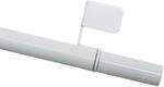 Gardinia 31340 Klemmstange, Ausdrehbar, Montage ohne Schrauben und Bohren, Press&Go