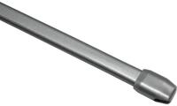 GARDINIA Vitragestange flachoval, Ausziehbar, Gardinenstange ohne Bohren und