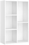 VASAGLE Custos Kollektion - B&uuml;cherschrank, B&uuml;cherregal, mit 5 F&auml;chern, B&uuml;roregal,
