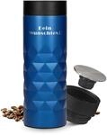 Personalisierter Thermobecher Edelstahl 450ml - auslaufsicherer Trinkbecher 
