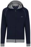 BOSS Herren Kapuzenpullover, Modern, Dunkelblau, S