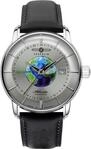 Zeppelin Atlantic 8468-1 Herren-Armbanduhr Analog Automatik mit Lederarmband