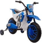 HOMCOM Elektro Kindermotorrad Elektromotorrad Kinder 3-8 km/h Elektro Motorrad mit 2