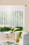 Gardine Store Jacquard Isabella HxB 145x300 cm Kr&auml;uselband Universalband Wei&szlig;