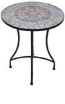 Primaster TrendLine Gartentisch Provence Mosaik 60 cm Tisch Beistelltisch