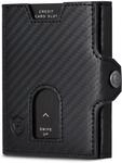 VON HEESEN Slim Wallet mit M&uuml;nzfach & RFID Schutz - Geldb&ouml;rse Herren & Damen -