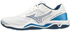 Mizuno Herren Wave Phantom 3 Sneaker, Wht Darkdenim Bluejasper, 46 EU