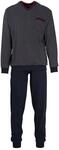 G&ouml;tzburg Herren 451381-4008 Zweiteiliger Schlafanzug, Blau (Navy 7013), X-Large
