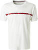 Tommy Hilfiger Herren Cn Ss Tee Logo UM0UM01915 Kurzarm T-Shirts, Weiß (White), S