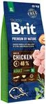 Brit Premium Adult XL Trockenfutter f&uuml;r Hunde extra gro&szlig;er Rassen, 15 kg 