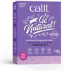 Catit Go Natural!, klumpende Katzenstreu, aus Erbsenhülsen, mit Lavendelduft, 2 x