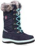 Trollkids Girls Holmenkollen Snow Boots 29, navy/aqua