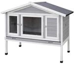 Kerbl Pet Nagerstall 4-Season Superior | 130 &times; 66 &times; 110 cm, Holzstall f&uuml;r