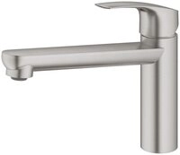 GROHE Eurosmart Einhebel-Sp&uuml;ltischarmatur, Hochdruck, 1/2, supersteel...