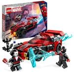 LEGO Marvel Miles Morales vs. Morbius Set, Spider-Man Rennwagen Spielzeugauto...