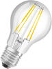 OSRAM LED Stromsparlampe, Filament Birne aus Glas mit E27 Sockel, Warmweiß (3000K),