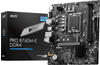 MSI PRO B760M-E DDR4 Mainboard, Micro-ATX - Unterstützt Intel 12. & 13. Gen...