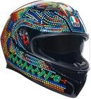 AGV K3 Rossi Winter Test 2018 Helm, bunt, L (59/60)