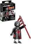 PLAYMOBIL Naruto Shippuden 71106 Hidan mit schwarzem Akatsuki Mantel sowie Sense,