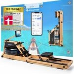 CHRISTOPEIT Ruderger&auml;t WP 5000 - Wasserruderger&auml;t Testsieger | Buchenholz,