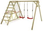 WICKEY Kinderschaukel Schaukelgestell Smart Hike rot - Schaukel & SurfSwing,