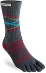 INJINJI - Performance 2.0 - Trail Midweight Crew Granit - Socken - Unisex, Pic, M