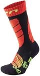 UYN Jungen Ski Kinder Socke, Schwarz (Black/Red), 30 EU