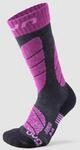 UYN S100045 SKI Socks Unisex Anthrazit Melange/Lila 30