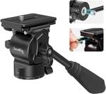 SMALLRIG Stativ Fluidkopf Pan Tilt Head CH10 mit Schnellwechselplatte, Fluid...