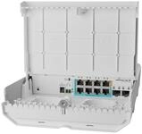 SWITCH MICROTIK NETPOWER LITE CSS610-1Gi-7R-2S+OUT