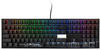 DUCKY ONE 2 Backlit PBT Gaming Tastatur, MX-Silent-Red, RGB LED - schwarz (US)