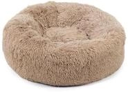 Beeztees Yali - Hundebett - Plusch - Beige - Diam. 70 cm