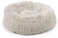Beeztees Yali, Hundebett, Plusch, Hellgrau, Durchm. 70 cm