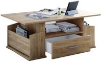 VCM Holz Couchtisch mit ausreichend Stauraum | Ma&szlig;e ca. H. 44 x B. 110 x T. 52 cm 