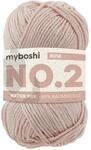 myboshi No.2 Baumwolle zum H&auml;keln, Baby Wolle, vegane Wolle zum Stricken, 60 Grad
