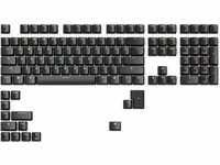 Glorious Gaming 123x ABS Doubleshot Keycaps V2 (US-Layout) - Dual Molded Design,